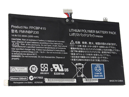 Fujitsu LifeBook UH574 UH554 F… accu